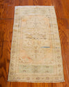 2x3 Hand Knotted Oushak Rug