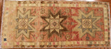 2x3 Hand Knotted Oushak Rug