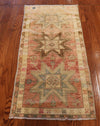 2x3 Hand Knotted Oushak Rug