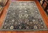 9x12 Hand Knotted Oushak Area Rug