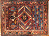 6x8 Hand Knotted Baluchi Area Rug
