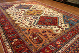 7x9 Hand Knotted Baluchi Area Rug