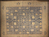 12x15 Hand Knotted Oushak Area Rug