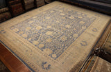 12x15 Hand Knotted Oushak Area Rug