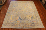 8x10 Hand Knotted Oushak Area Rug