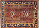 6x8 Hand Knotted Baluchi Area Rug