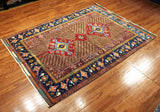 6x8 Hand Knotted Baluchi Area Rug
