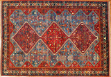 6x9 Hand Knotted Baluchi Area Rug