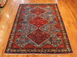 6x9 Hand Knotted Baluchi Area Rug