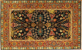 4x6 Hand Knotted Manzar Area Rug