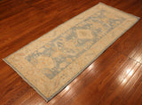 7' Hand Knotted Oushak Runner