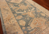 7' Hand Knotted Oushak Runner