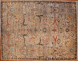 9x12 Hand Knotted Faryab Area Rug