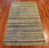 3x6 Hand Knotted Gabbeh Area Rug