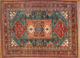 7x9 Hand Knotted Baluchi Area Rug