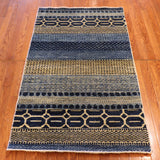 3x5 Hand Knotted Gabbeh Area Rug