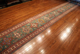 20' Hand Knotted Kazak Runner