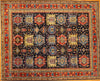 9x11 Hand Knotted Faryab Area Rug