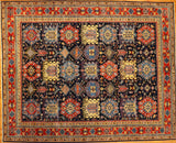 9x11 Hand Knotted Faryab Area Rug
