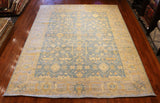 9x12 Hand Knotted Oushak Area Rug