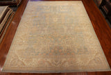 9x12 Hand Knotted Oushak Area Rug