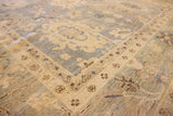 9x12 Hand Knotted Oushak Area Rug