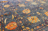 8x10 Hand Knotted Nooristan Area Rug