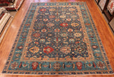 9x12 Hand Knotted Faryab Area Rug