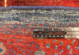 5x6 Hand Knotted Gabbeh Area Rug