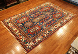 7x10 Hand Knotted Baluchi Area Rug