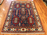 7x10 Hand Knotted Baluchi Area Rug