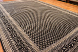 6x9 Hand Knotted Mir area Rug