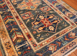 2x3 Hand Knotted Kazak Area Rug