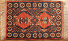 2x3 Hand Knotted Ersari Area Rug