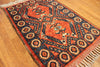 2x3 Hand Knotted Ersari Area Rug