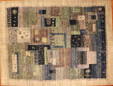 9x12 Hand Knotted Gabbeh Area Rug