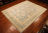 8x10 Hand Knotted Oushak Area Rug