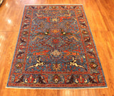 6x8 hand Knotted Aryana Area Rug