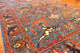 6x8 hand Knotted Aryana Area Rug
