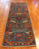 8' Hand Knotted Aryana Runner