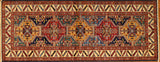 6' Hand Knotted Kazak Runner