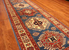 7' Hand Knotted Kazak Runner