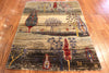 2x3 Hand Knotted Gabbeh Area Rug