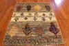 2x3 Hand Knotted Gabbeh Area Rug