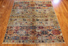 5x8 Hand Knotted Khorjin Area Rug