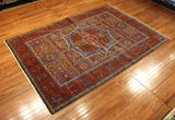 6x8 Hand Knotted Mamluk Area Rug