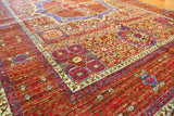 6x8 Hand Knotted Mamluk Area Rug