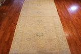 4x14 Hand Knotted Oushak Palace Runner