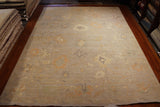 10x14 Hand Knotted Oushak Area Rug