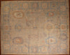 8x10 Hand Knotted Oushak Area Rug